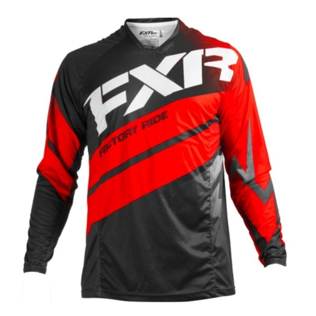 Load image into Gallery viewer, Boys Long Sleeve Cycling Jersey, Clothing, Motocross,
